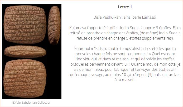 images.math.cnrs.fr Du-cote-des-lettres-Lettres-d-une-Assyrienne-a-son-mari-et-reponse-de-ce-dernier.jpg