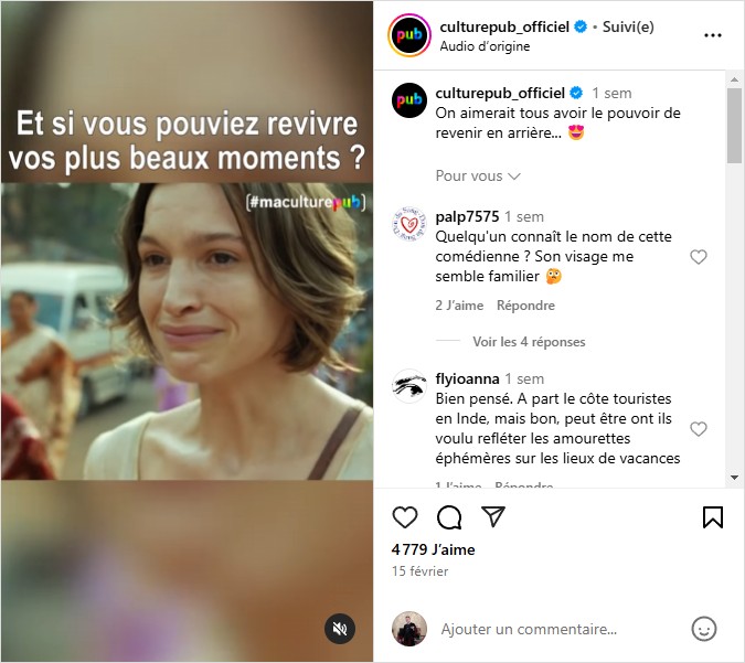 culturepub_officiel - On aimerait tous avoir le pouvoir de revenir en arrière..