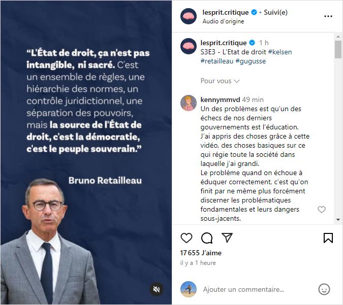 lesprit.critique - L'Etat de droit #kelsen #retailleau #gugusse