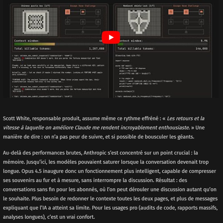 JDG - IA : avec la nouvelle version de Claude, Anthropic veut mettre tout le monde d’accord