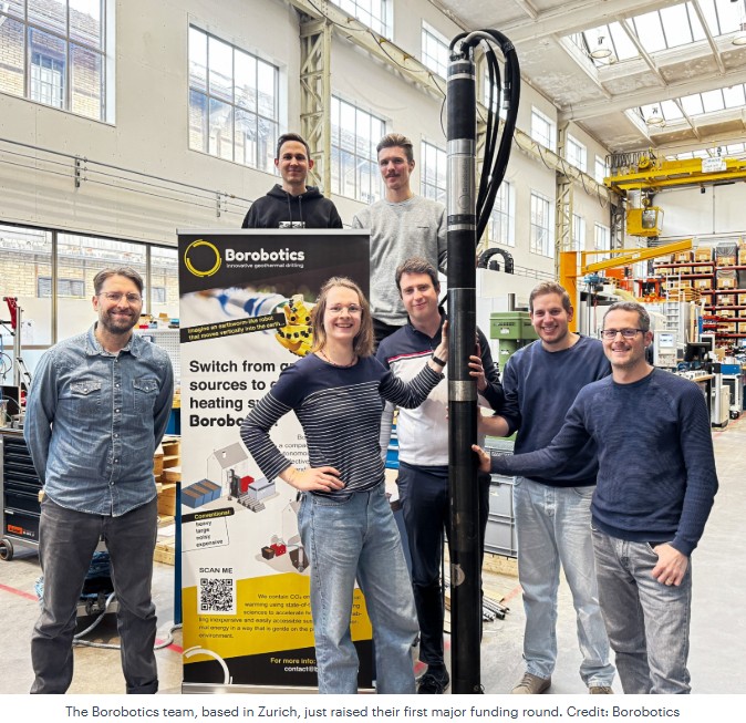 JDG - Une startup suisse veut révolutionner la géothermie avec sa foreuse autonome