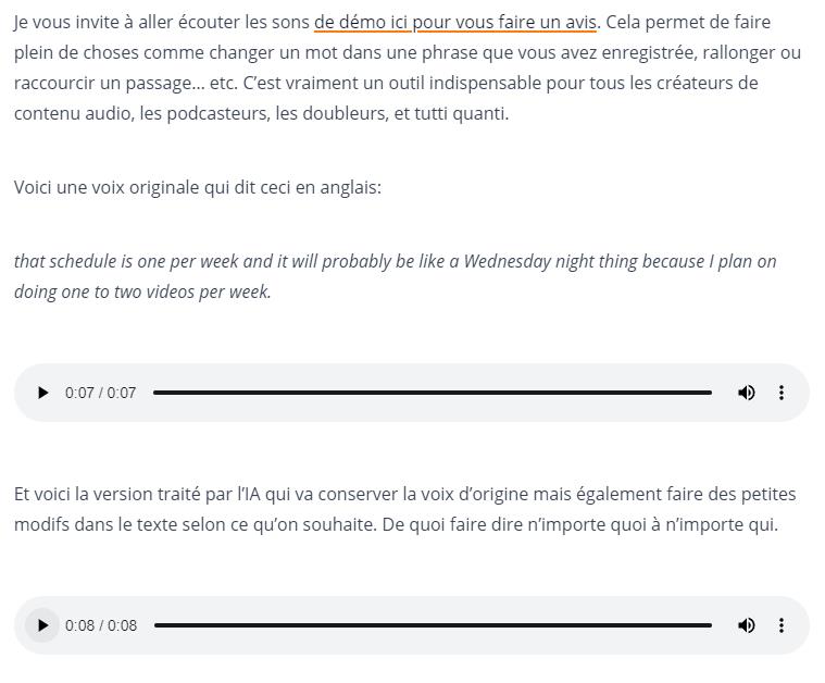 VoiceCraft – Enfin de la synthèse vocale de qualité