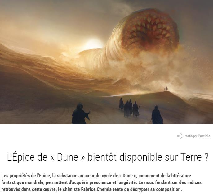 larecherche.fr L Épice de Dune bientôt disponible sur Terre .jpg