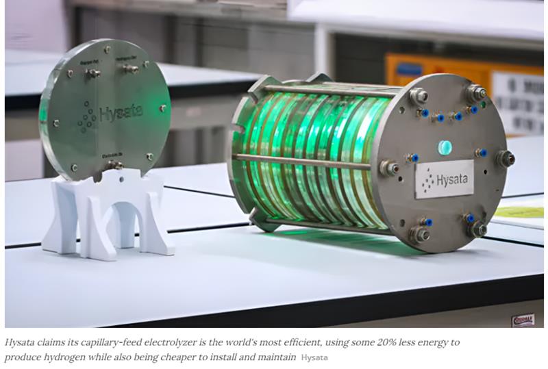 World's highest-efficiency hydrogen system scales up for mass production