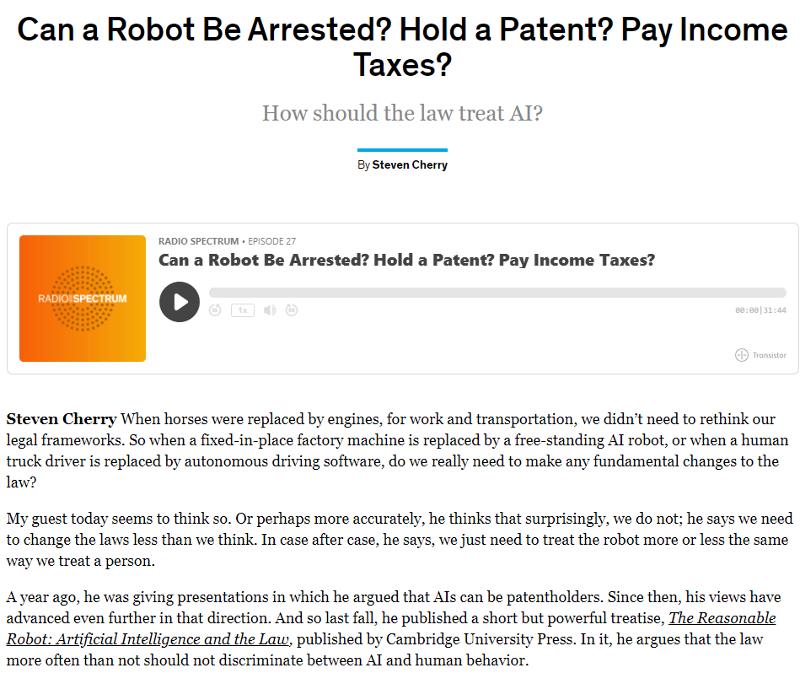 spectrum.ieee.org artificial-intelligence can-a-robot-be-arrested-hold-a-patent-pay-income-taxes.jpg