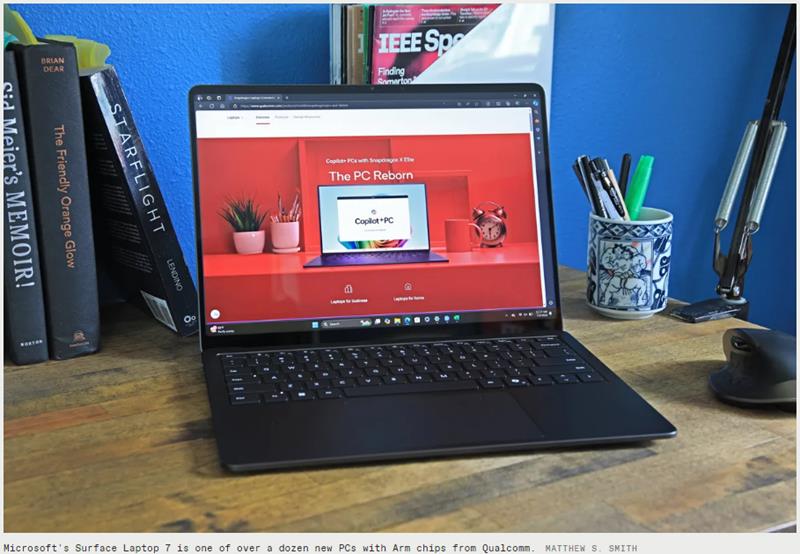 Qualcomm saves Microsoft from rough launch of new Arm-powered laptops