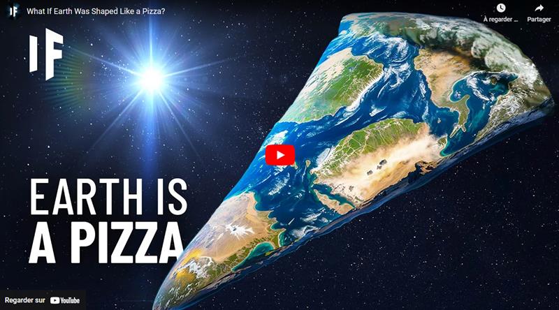 theawesomer - If Earth Was Shaped Like a Pizza