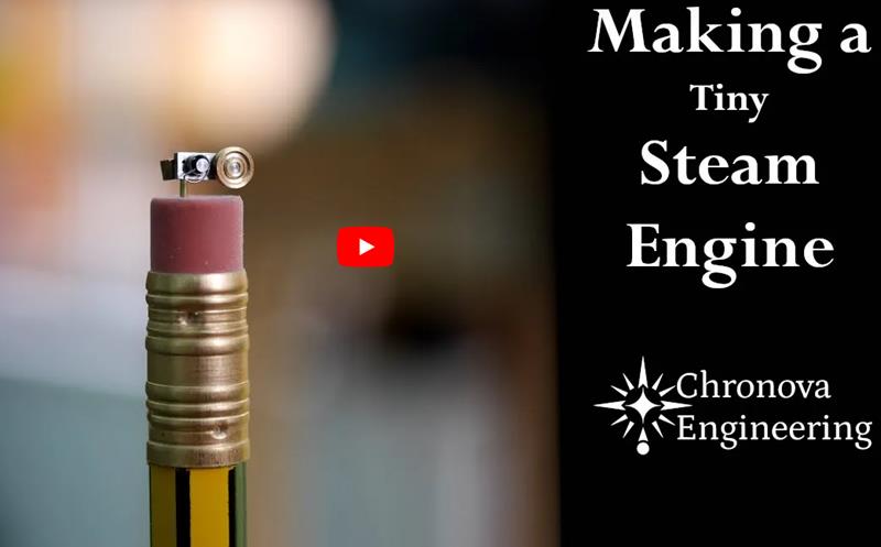 Making a Tiny Steam Engine