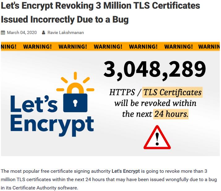 thehackernews.com lets-encrypt-certificate-revocation.jpg