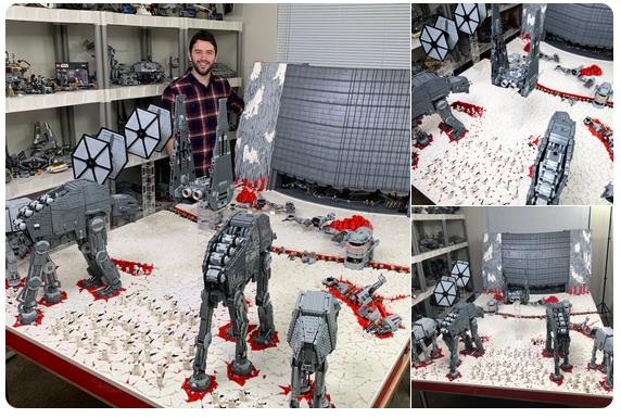 twitter.com - David Hall - la bataille de Crait en 100.000 briques LEGO.jpg