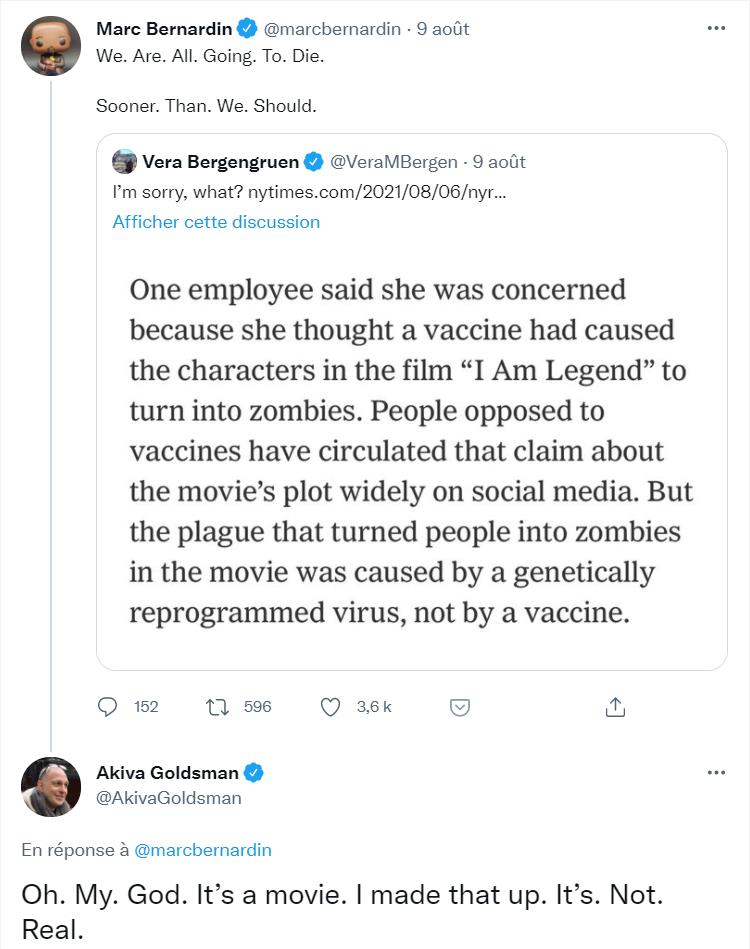 twitter.com AkivaGoldsman Oh. My. God. It’s a movie. I made that up. It’s. Not. Real.jpg
