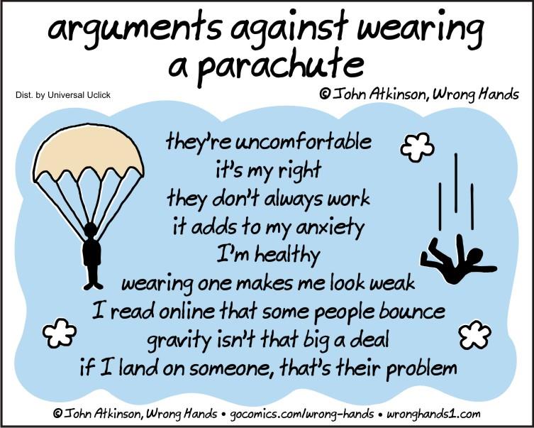 wronghands1.wordpress.com arguments-against-wearing-a-parachute.jpg