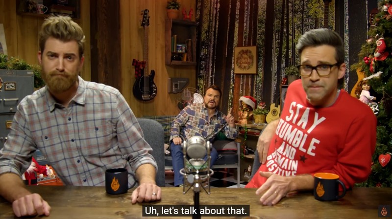 Good Mythical Morning - Défi de chanson de Noël avec Jack Black