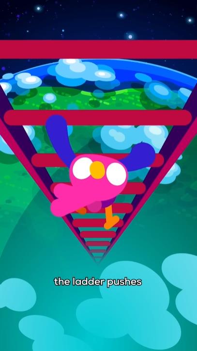 Kurzgesagt – In a Nutshell - Let's Climb a Ladder to Space – Will We Float or Fall? #shorts