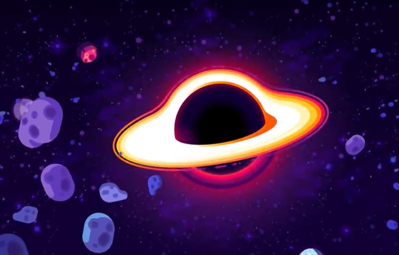 youtube.com Kurzgesagt – The Largest Black Hole in the Universe - Size Comparison.jpg