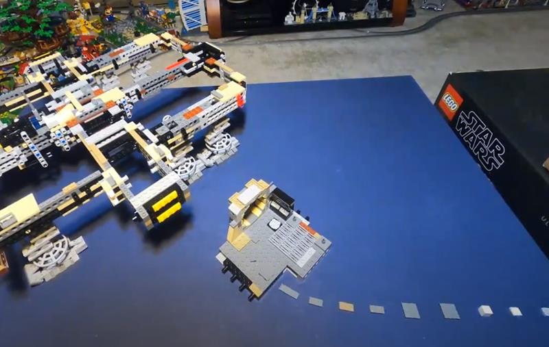 youtube.com Lego Millennium Falcon Builds Itself Using The Force- Ultimate Collectors Series.jpg