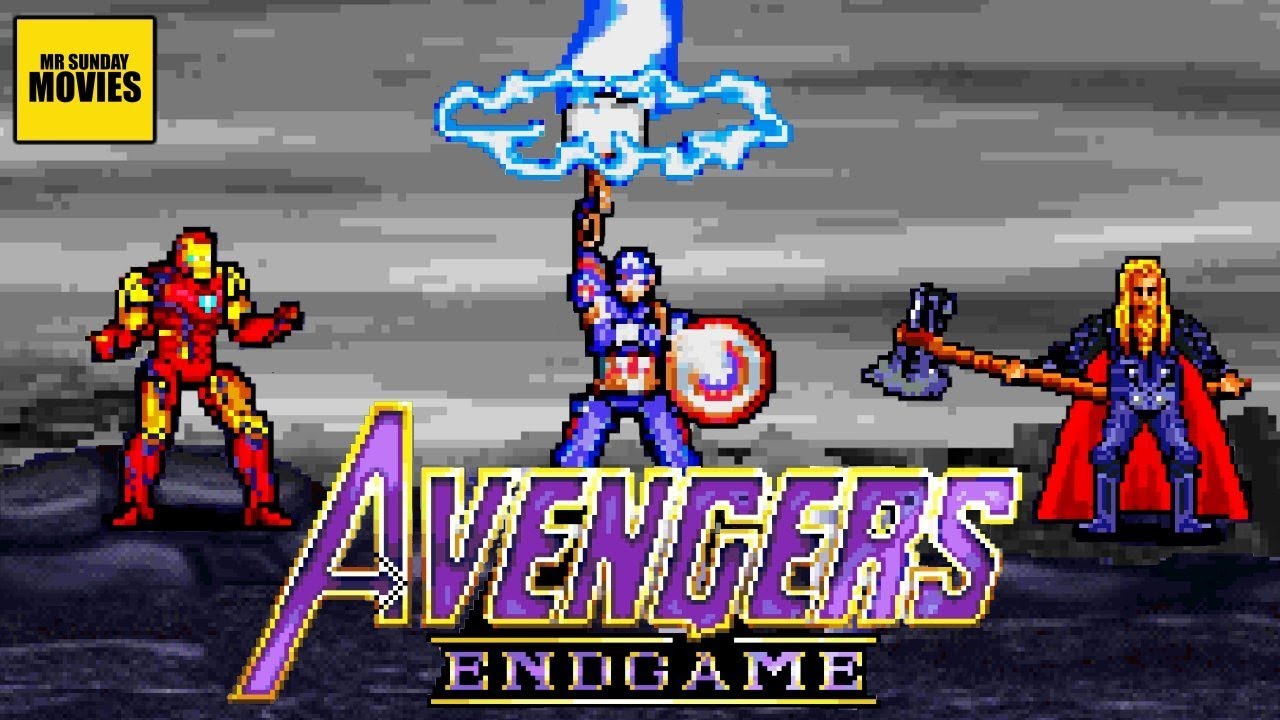 youtube.com Mr Sunday Movies - Avengers Endgame Final Battle - 16 Bit Scenes.jpg
