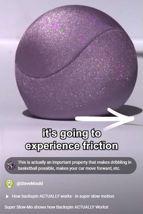 Steeve Mould - How backspin ACTUALLY works - in super slow motion