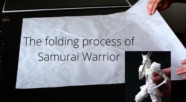 youtube.com origami - The folding process of origami Samurai Warrior.jpg