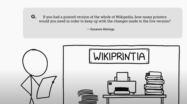 What if you tried to print Wikipedia?